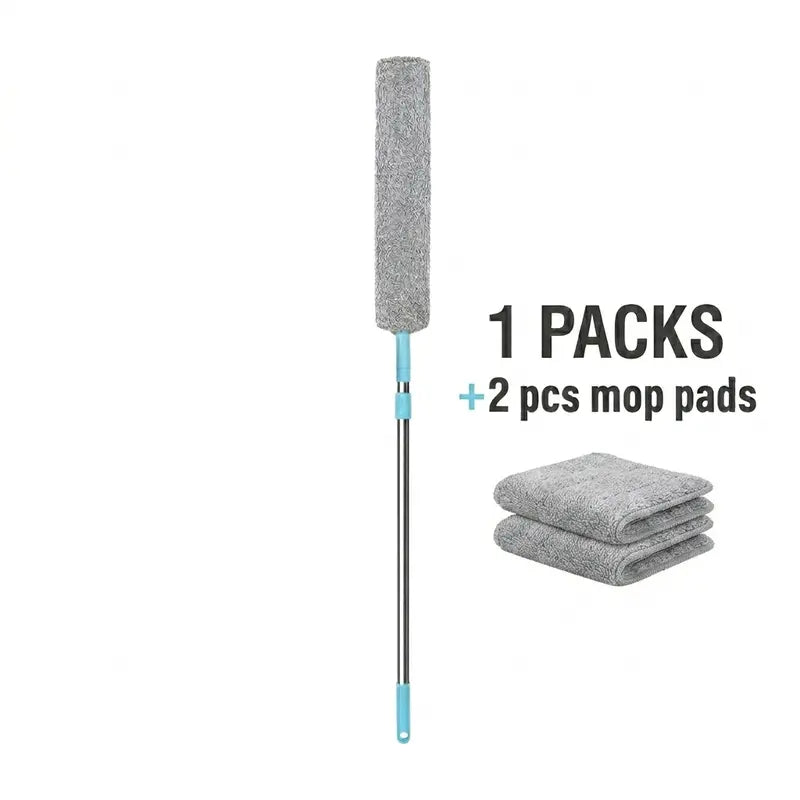 🧹Bendable Washable Microfiber Dust Brush, Hard To Reach Furniture Gaps🧼
