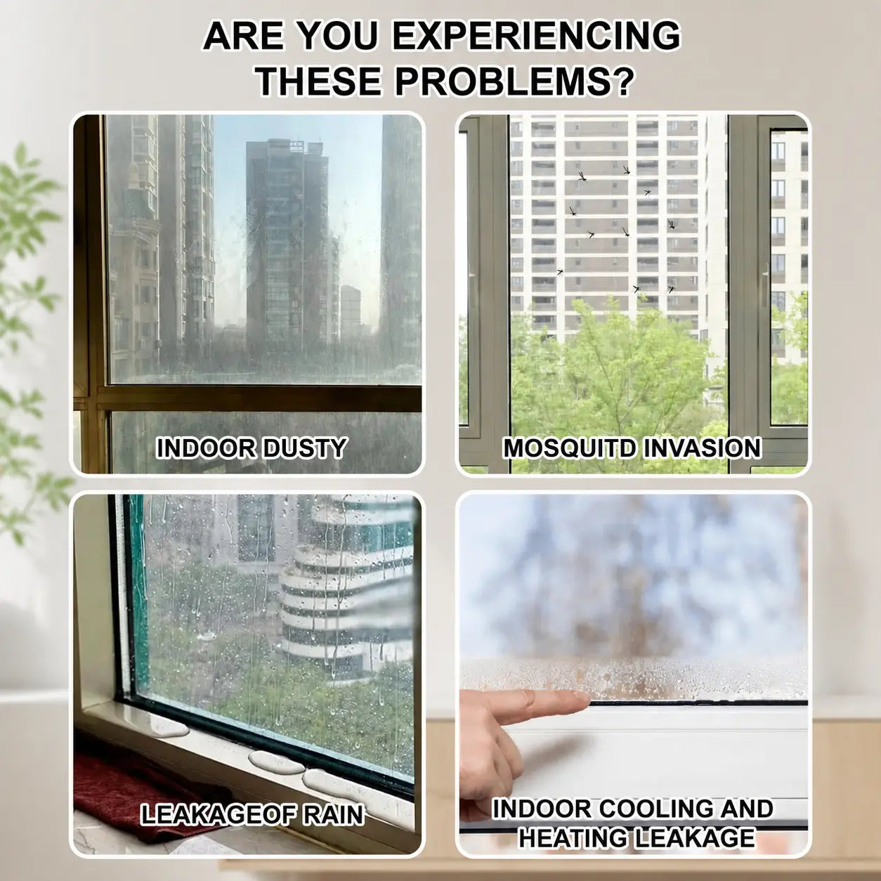 🔥 50% OFF Self-Adhesive Door & Window Seal Strip 🏠
