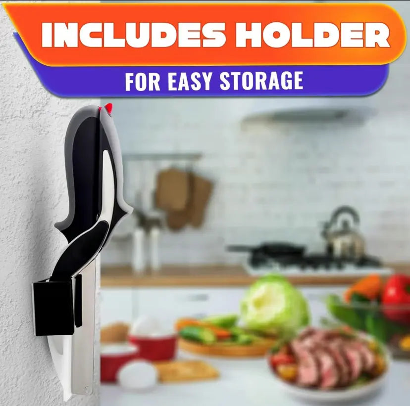 🔥 50% OFF Upgraded 2-in-1 Kitchen Cutter 🥔 Wider Blade for Potatoes, Veggies & More