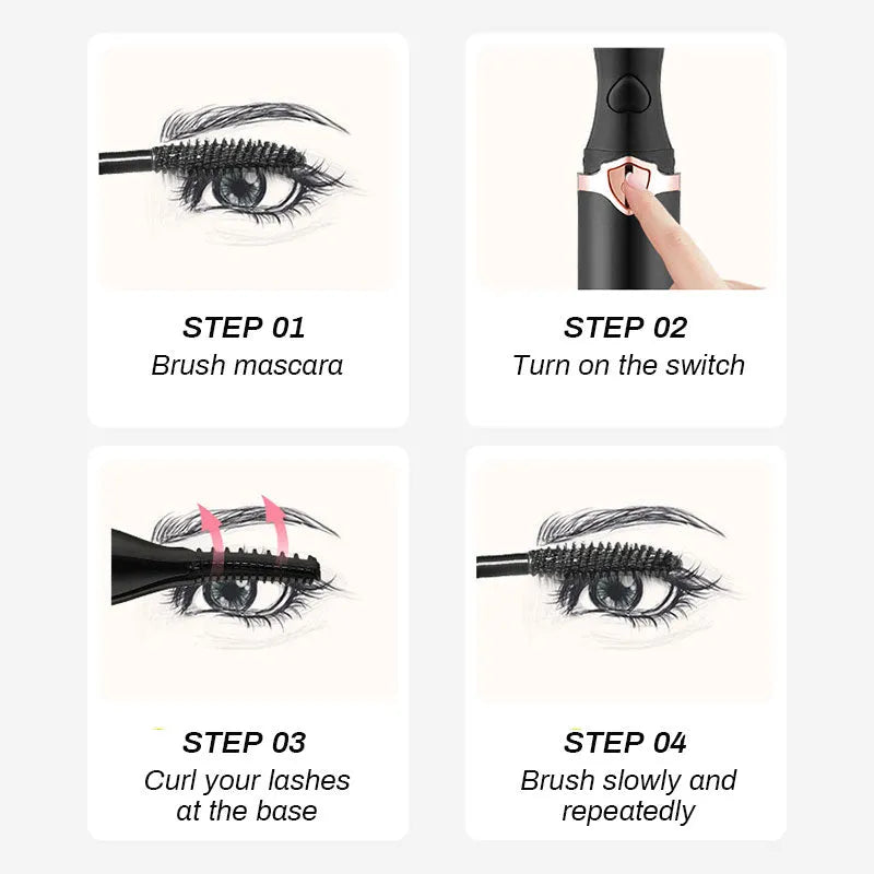 ✨ 62% OFF Heated Eyelash Curler – 8-Second Heat-Up & 3 Temperature Settings