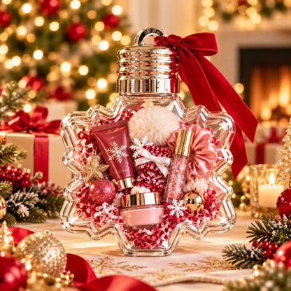 🔔 Fill-Your-Own Christmas Gift Box – Clear DIY Holiday Surprise Container for Small Gifts