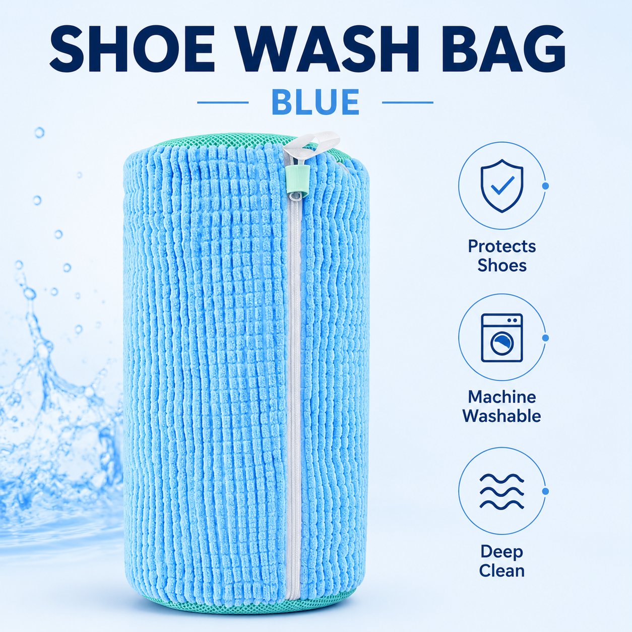 🫧Shoe Washing Bag – Gentle 360° Cleaning With Less Scrubbing