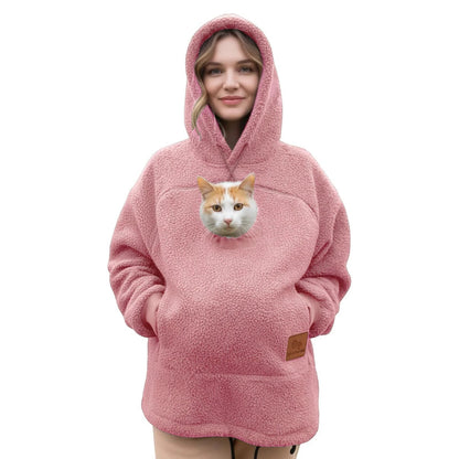 ❤️ 50% OFF Fleece Pet Cuddle Pouch – Their New Favorite Cozy Spot 🐾