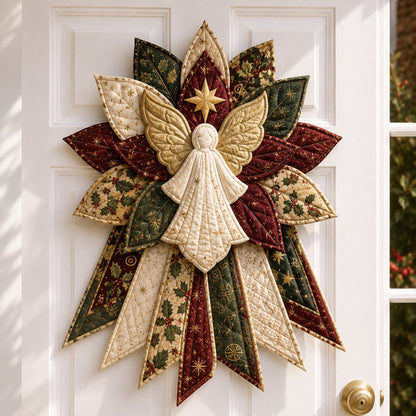 🎄 Oversized Christmas Quilted Door Hanger - DIY Sewing Kit