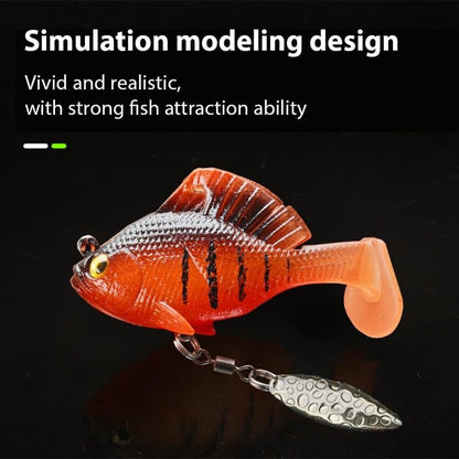 🎣 50% OFF 6PCS Lifelike Swimbait Jig Heads 🚀 Pre-Rigged Fishing Lures With Hidden Hook System