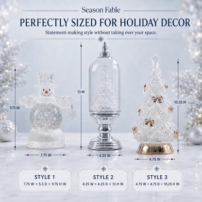 Season Fable Christmas Lighted Lantern Decor☃️