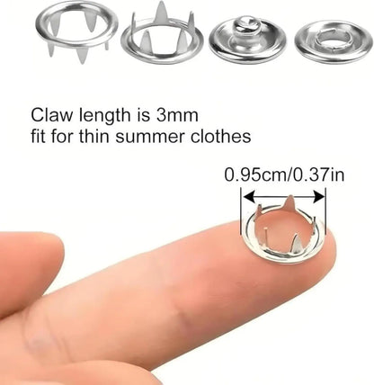 🔥 49% OFF Snap Button Pliers Kit ✨ Easy DIY Fastener Tool for Clothing & Sewing