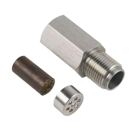 💯M18×1.5 O2 Sensor Adapter with Filter Screen – Compact Exhaust Sensor Connector