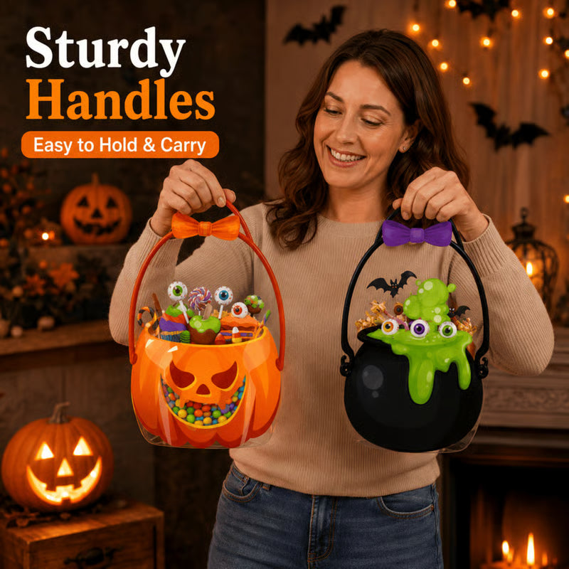 👻 Limited Time 50% OFF Halloween Candy Bag 🎃 Cute Pumpkin Treat Bag For Kids