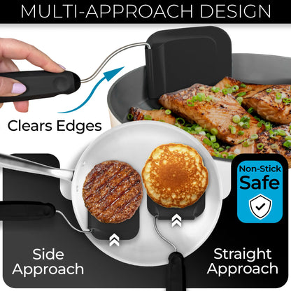 🔥 50% OFF TODAY 🍳 7-Angle Adjustable Kitchen Spatula for Easier Flipping & Serving