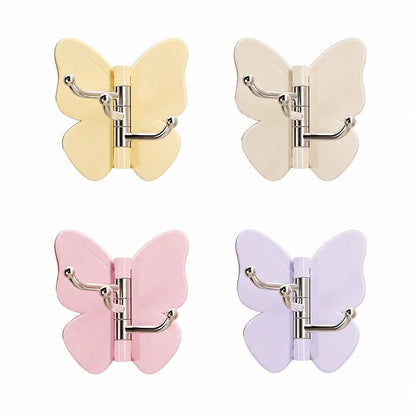🦋 Buy 1 Get 1 Free 🎁 4-Piece Set of Rotating Butterfly-Shaped Hooks