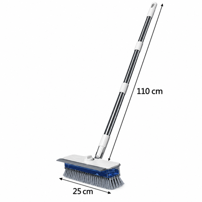 🔥 Long Handle Stiff Bristle Floor Scrub Brush – Deep Clean Bathroom Tiles & Floors