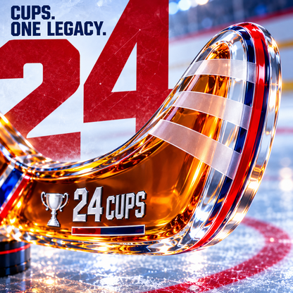 🏒Hockey Stick Whiskey Decanter — 2026–27 Limited Custom Edition