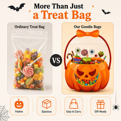 👻 Limited Time 50% OFF Halloween Candy Bag 🎃 Cute Pumpkin Treat Bag For Kids