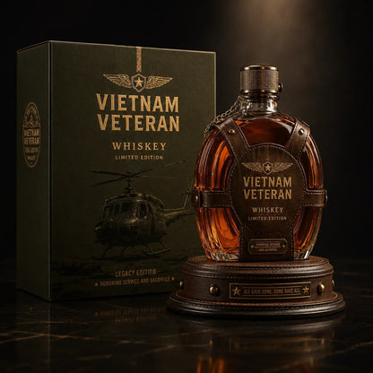 🎖️ 50% OFF Veteran Tribute Whiskey Decanter with Vintage Details – Preserve Their Proud Legacy