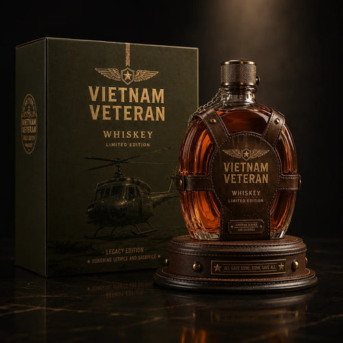 🎖️ 50% OFF Veteran Tribute Whiskey Decanter with Vintage Details – Preserve Their Proud Legacy