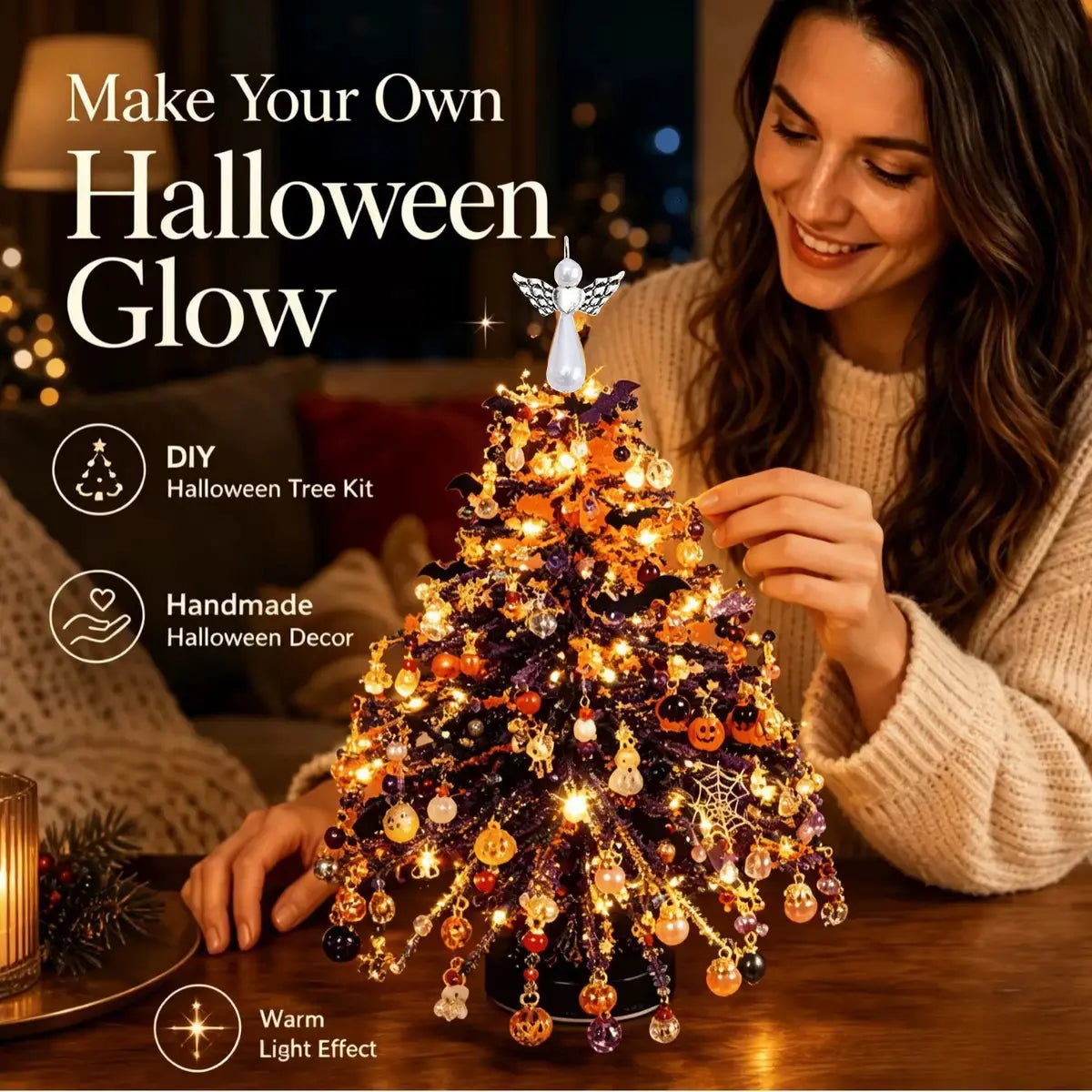 🎄✨ 50% OFF DIY Beaded Christmas Tree Kit 🎁 Create Your Own Holiday Sparkle