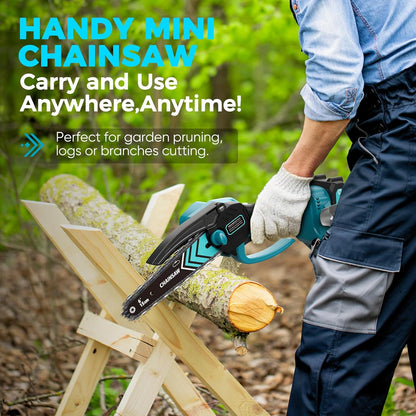 🔥 Limited-Time Deal 🌲 Cordless Mini Chainsaw – Compact & Powerful