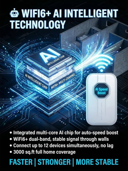 🎁This Week's Special Price $39.99-- [Power on and use] All-network portable wifi