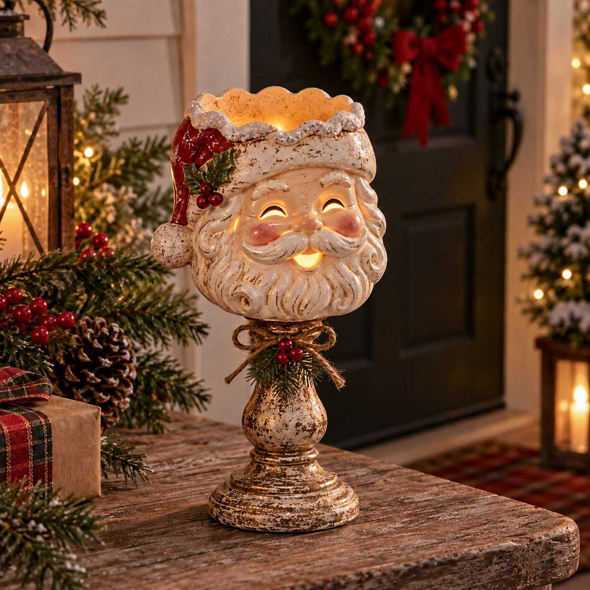🎅🔥Last day 50% OFF🎄 Christmas Heirloom Glow Candle Holder Collection