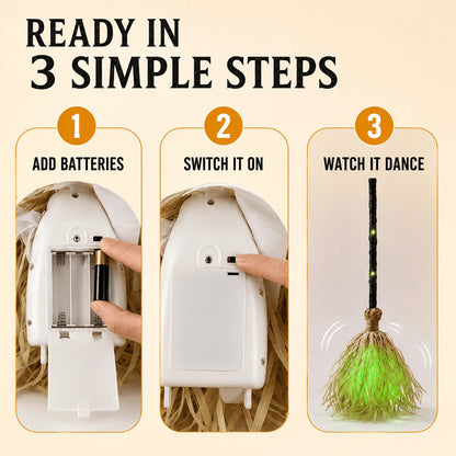 🔥Last Day 50% OFF🧹 Halloween Magic Moving Witch Broom