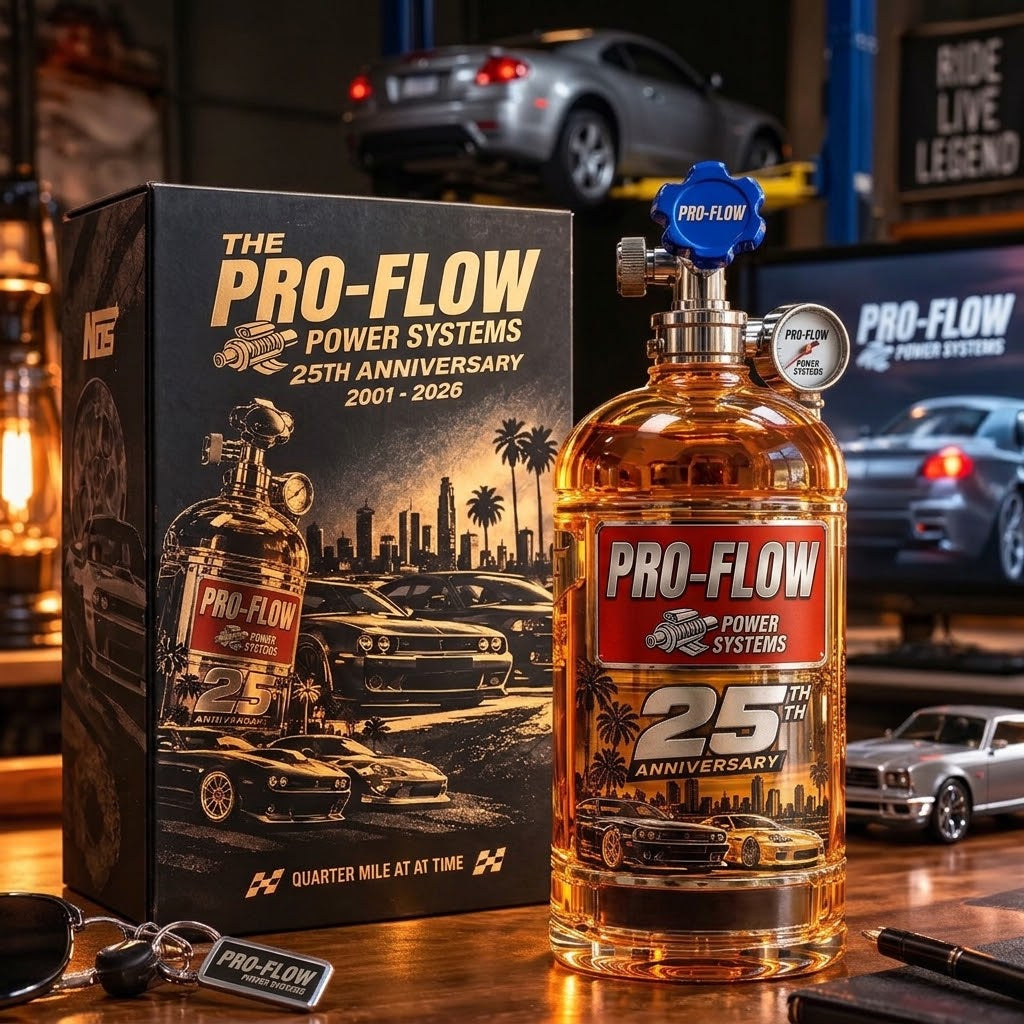 ⏳ Last Day 49% OFF – 25th Anniversary Street Racing Nitrous Tank Whiskey Decanter with Collector’s Box