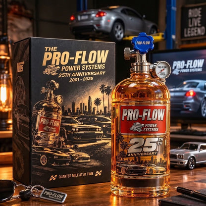 ⏳ Last Day 49% OFF – 25th Anniversary Street Racing Nitrous Tank Whiskey Decanter with Collector’s Box
