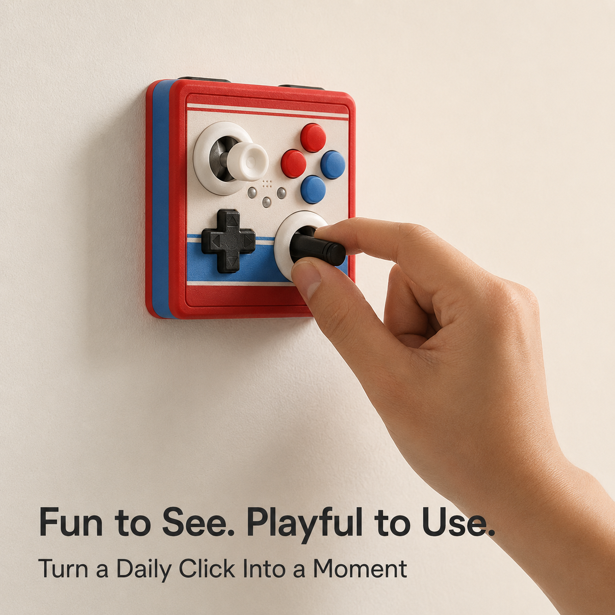 Interactive 3D Wall Switch Cover – Turn Every Click Into Fun✨