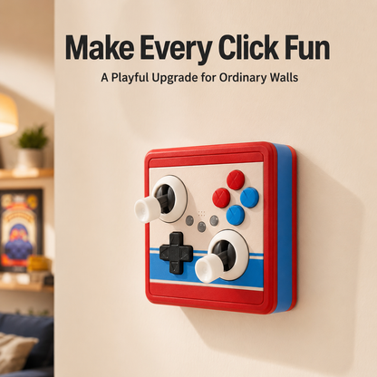 Interactive 3D Wall Switch Cover – Turn Every Click Into Fun✨
