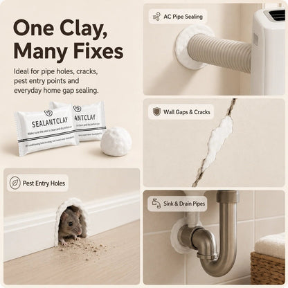 🏠 Wall Gap Sealant Clay – Reusable Draft & Pest Blocker for Home Repairs