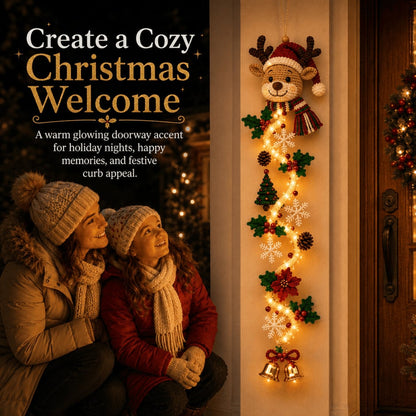 ⏳ Last day! 50% OFF – 🎄 Light-Up Christmas Door Hanger – 🎅6 Festive Designs
