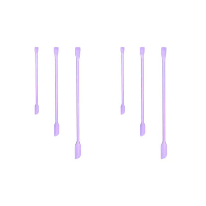 🔥 50% OFF 3-Piece Silicone Cosmetic Spatula Set 💜 Get Every Last Drop