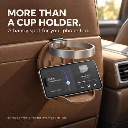 🚗 47% OFF Foldable Car Cup Holder – Extra Drink Space Without the Bulk