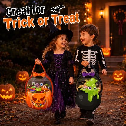 👻 Limited Time 50% OFF Halloween Candy Bag 🎃 Cute Pumpkin Treat Bag For Kids