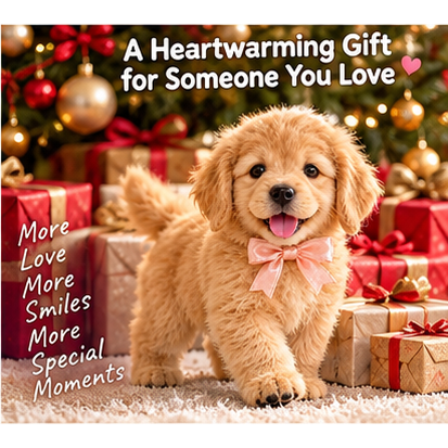 🎄49% OFF — 🐕Golden Buddy™ Lifelike Golden Retriever Robot Puppy 🐾