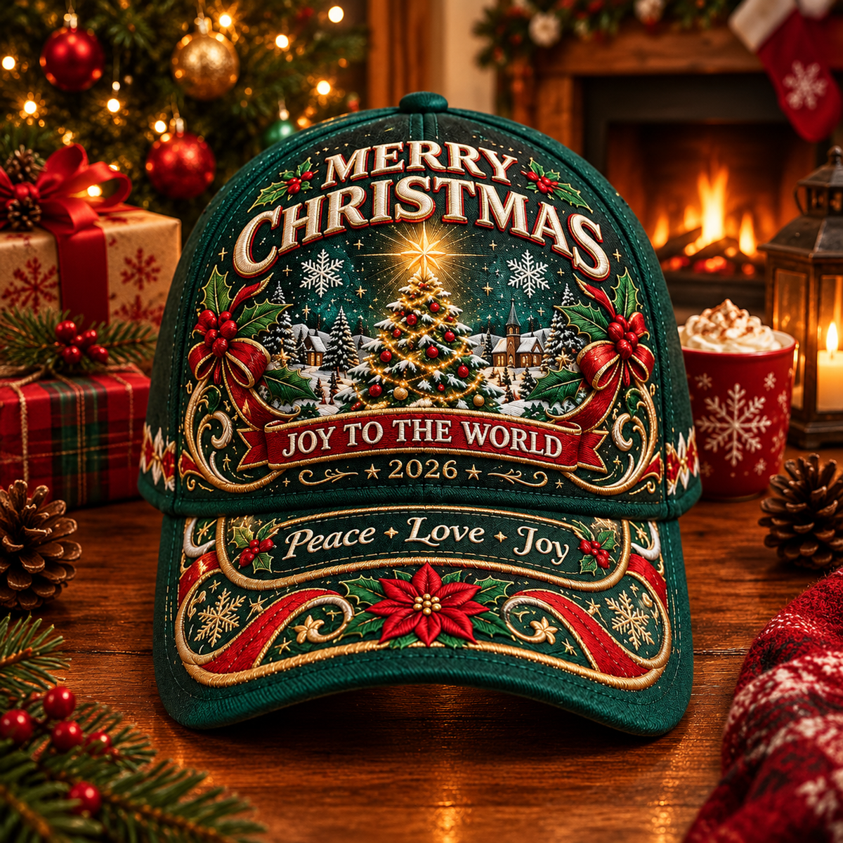 🎁Vintage Christmas Holiday Baseball Cap Collection⭐