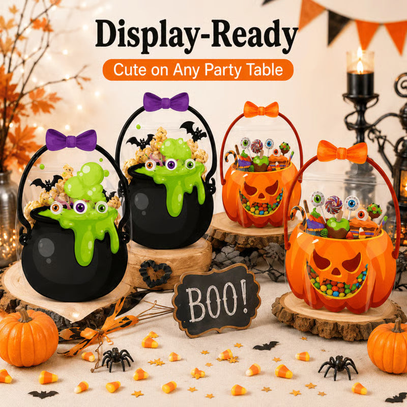 👻 Limited Time 50% OFF Halloween Candy Bag 🎃 Cute Pumpkin Treat Bag For Kids