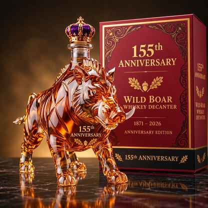 🐗🥃 Wild Boar 155th Anniversary Whiskey — 1871–2026 Commemorative Edition 🏆