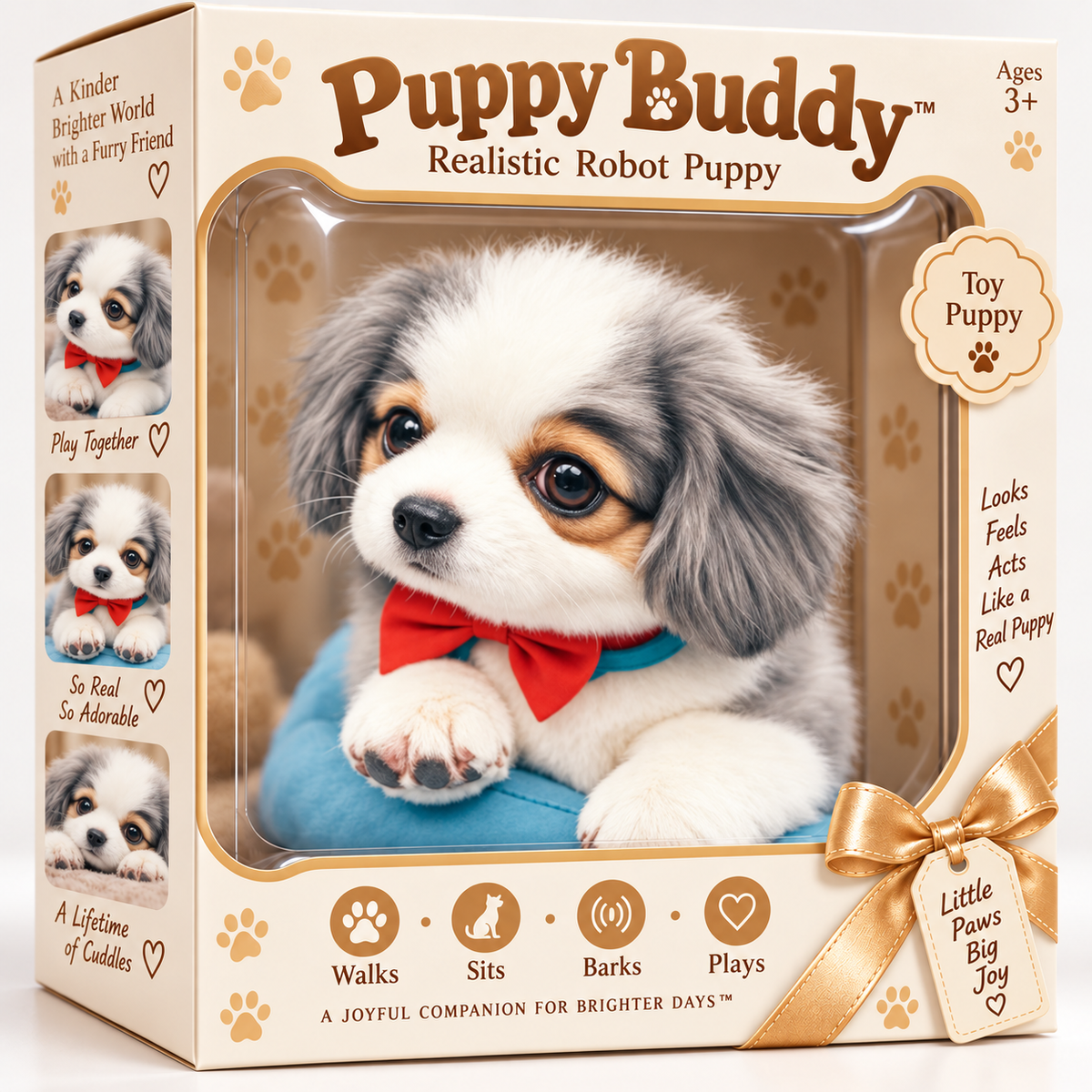 🎄49% OFF — 🐕Golden Buddy™ Lifelike Golden Retriever Robot Puppy 🐾