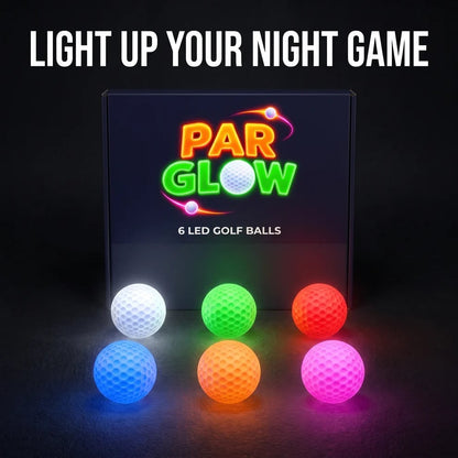 ⛳ 52% OFF LED Golf Balls 6-Pack – Light Up Every Night Round ✨