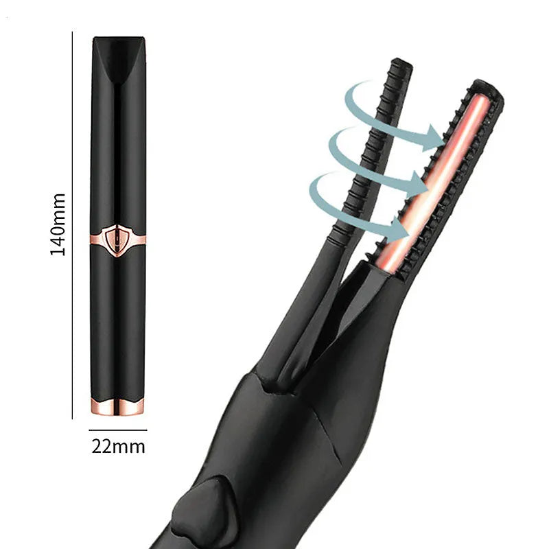✨ 62% OFF Heated Eyelash Curler – 8-Second Heat-Up & 3 Temperature Settings