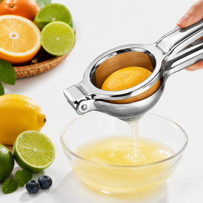 Stainless Steel Lemon Squeezer | Effortless Citrus Juicer for Fresh Homemade Drinks