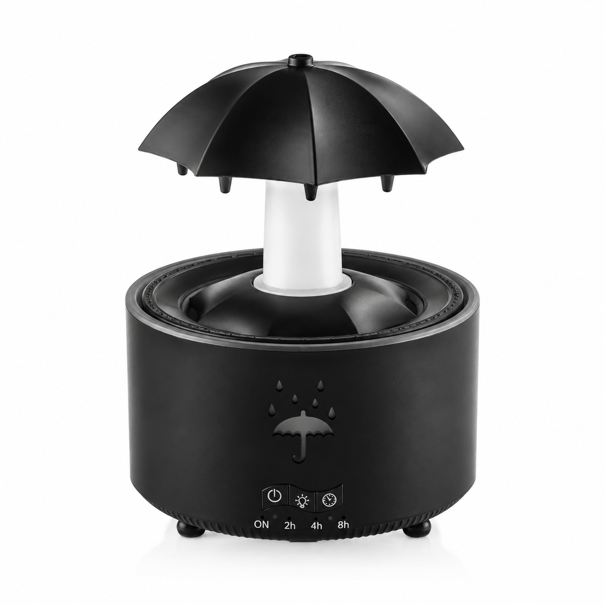 7-Color Rain Drop Aroma Diffuser | Rotating Mist Humidifier with LED Mood Light for Home & Office