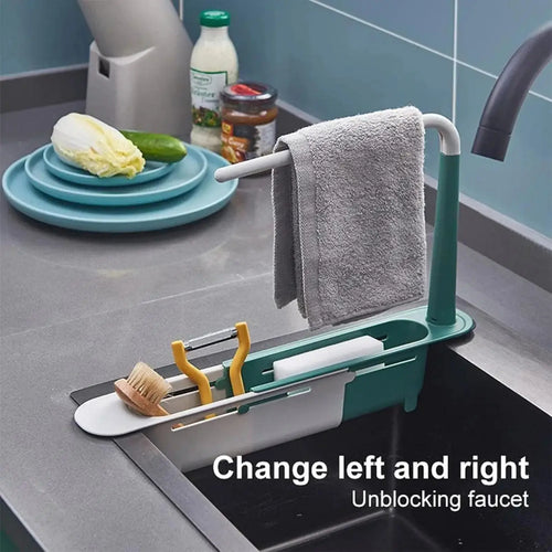 🔥 TODAY ONLY 50% OFF! All-in-One Sink Organizer 💧🧼