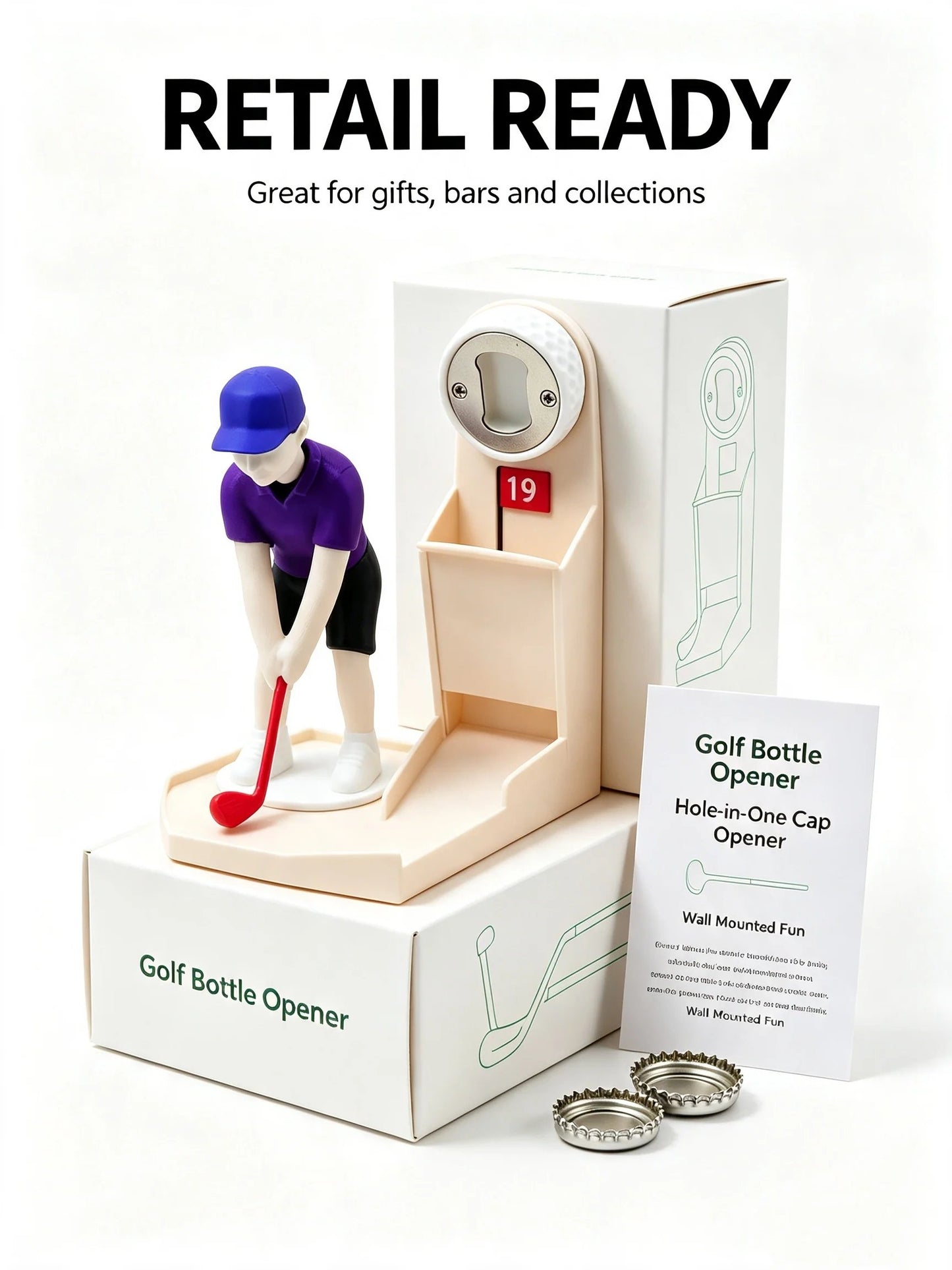 🎉 Novelty Golf Bottle Opener