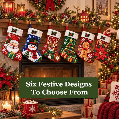 🎅 50% OFF ✨ DIY Diamond Painting Christmas Stocking Kit – 🎄 Make a Christmas Stocking They’ll Remember