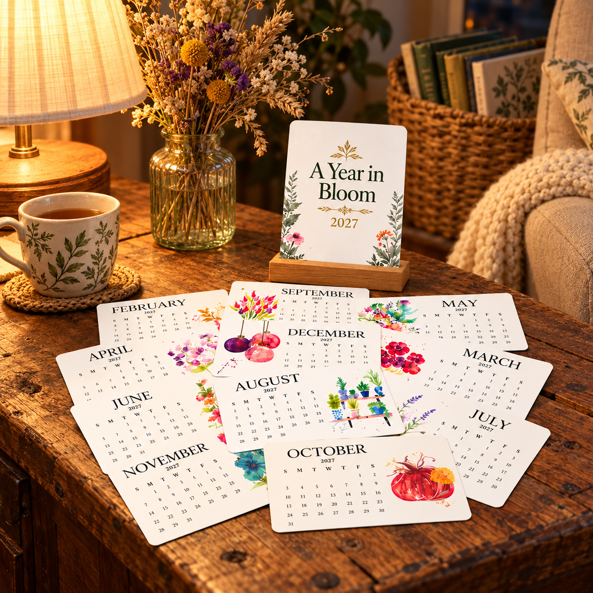 ✨Early Holiday Sale 49% OFF🌱Eco-Friendly Plantable “Timeless” Seed Calendar 2027