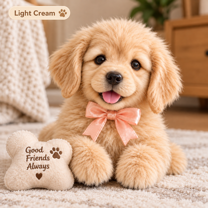 🎁Realistic Robotic Golden Retriever Puppy The Cutest Christmas Surprise✨