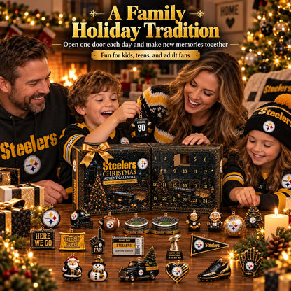 🏈 2026 Pittsburgh Football Advent Calendar – 24 Collectible Ornaments