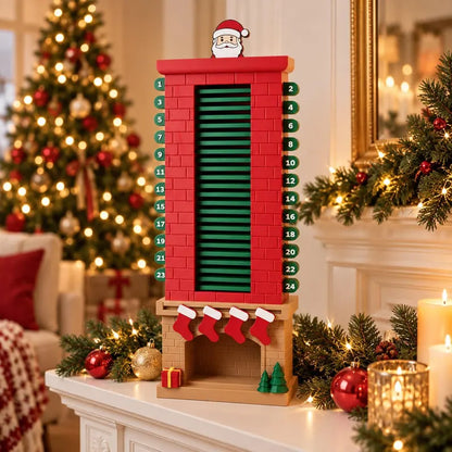 🎅 48% OFF Santa Chimney Advent Calendar – 24 Days of Christmas Magic